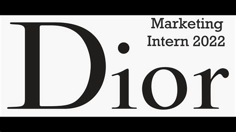 intern dior|dior marketing internship.